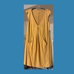 Meg dress in mustard size small